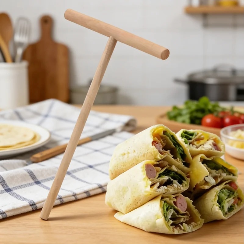 Home Cooking Supplies - Home Kitchen T-shaped Egg Pancake Stick