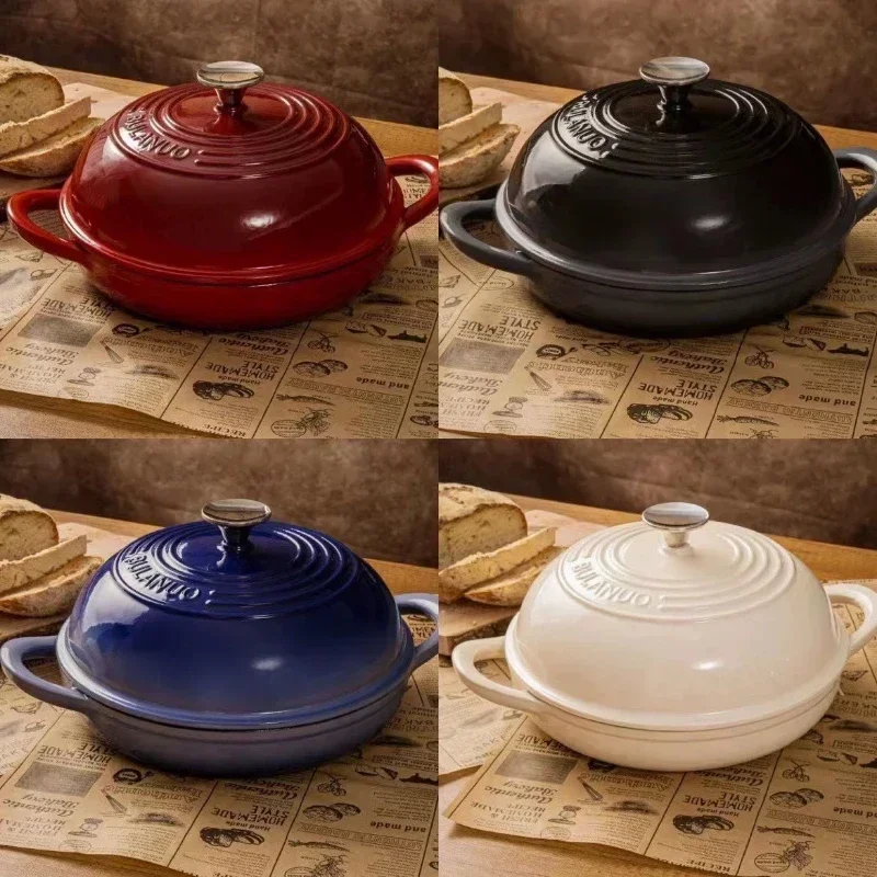 Enameled Cast Iron Bread Pan w - Dutch Oven Enamel ulasan dan harga