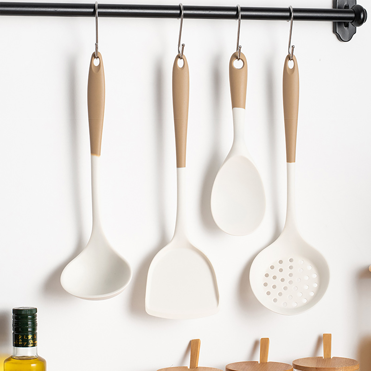 4pcs Silicone Kitchenware Uten - Home Cooking Supplies ulasan dan harga