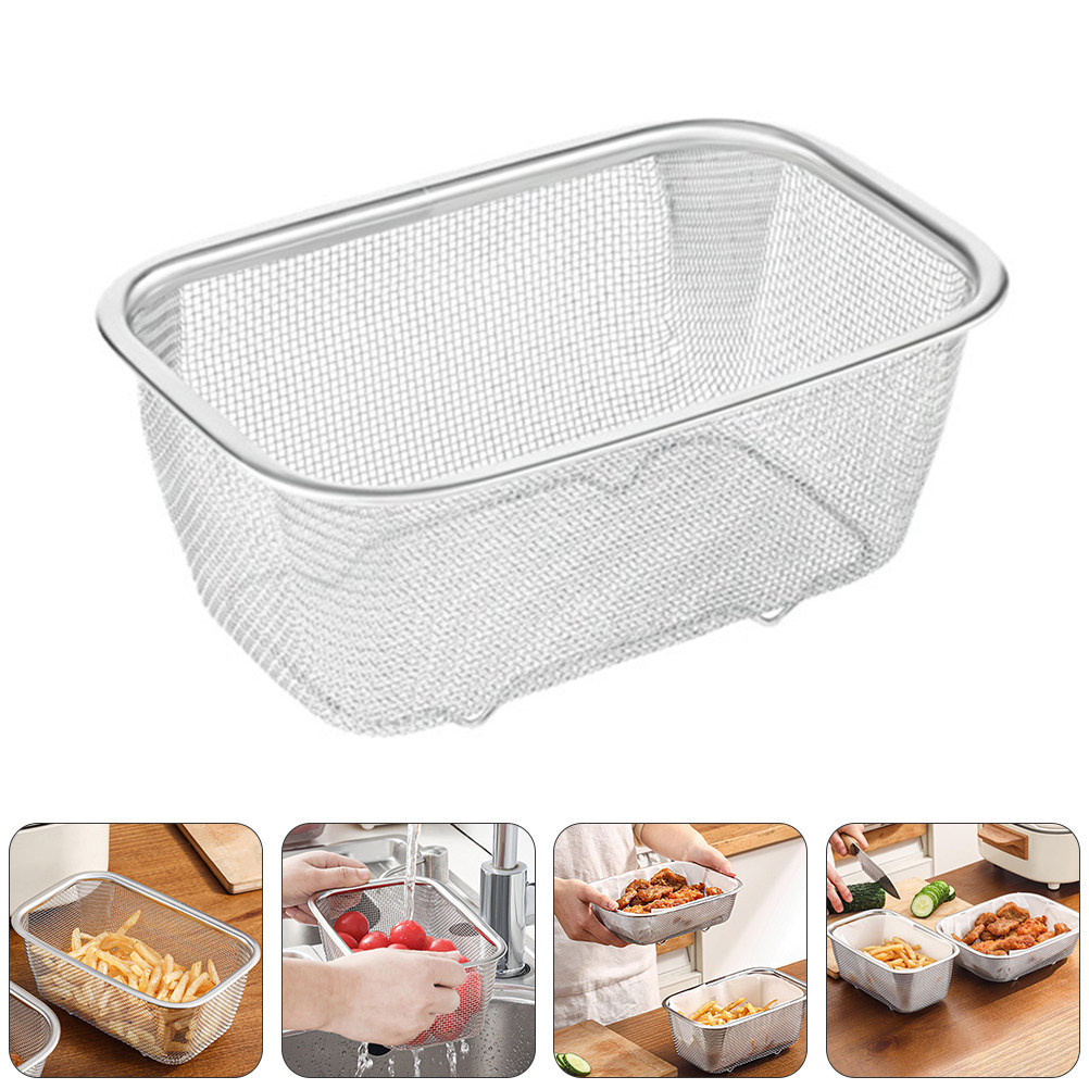 1Pcs Stainless Steel Frying Ba - Home Cooking In French ulasan dan harga