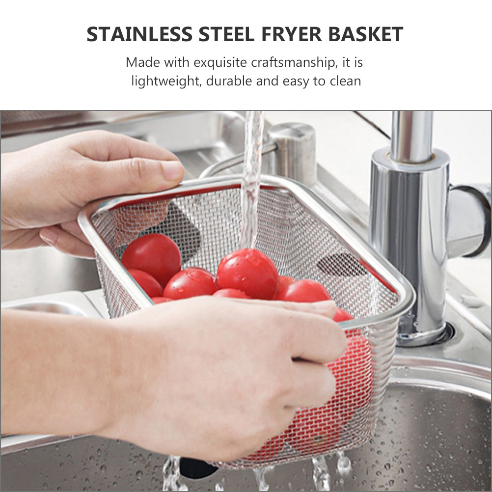 1Pcs Stainless Steel Frying Ba - Home Cooking In French ulasan dan harga