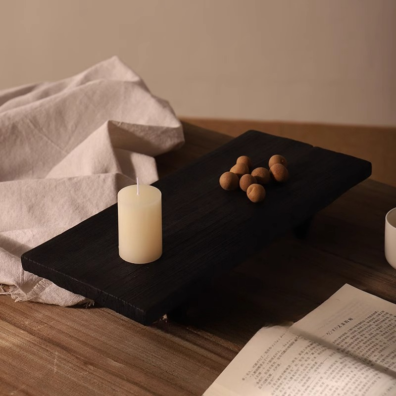‌Wabi Sabi Tea Tray Wood Dinin - Home Cooking Recipes ulasan dan harga