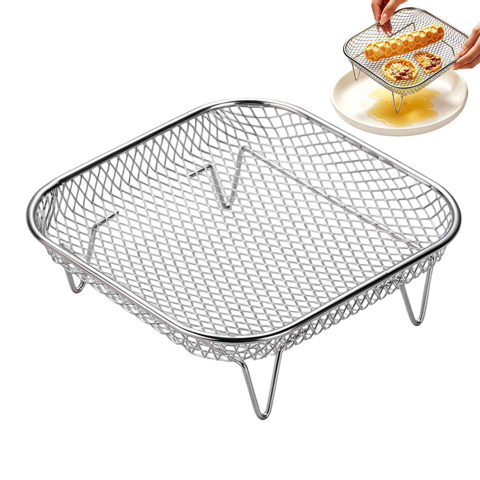 Air Fryer Rack Stainless Steel - Home Cooking Supplies ulasan dan harga