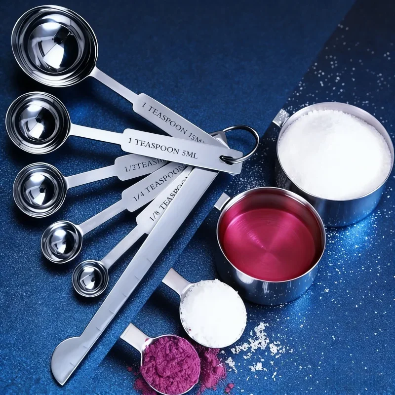 Stackable Stainless Steel Meas - Home Cooking Supplies ulasan dan harga